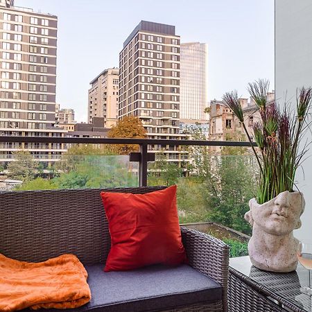 Luxury Apartments In Platinum Tower Warschau Exterior foto