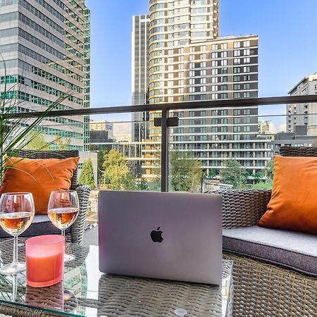 Luxury Apartments In Platinum Tower Warschau Exterior foto