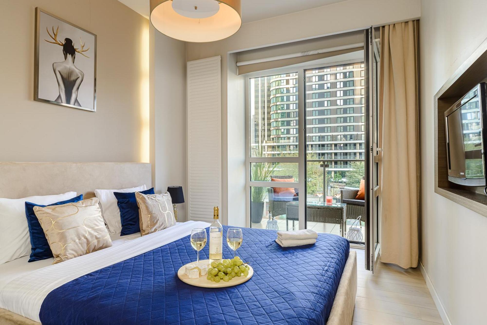 Luxury Apartments In Platinum Tower Warschau Exterior foto